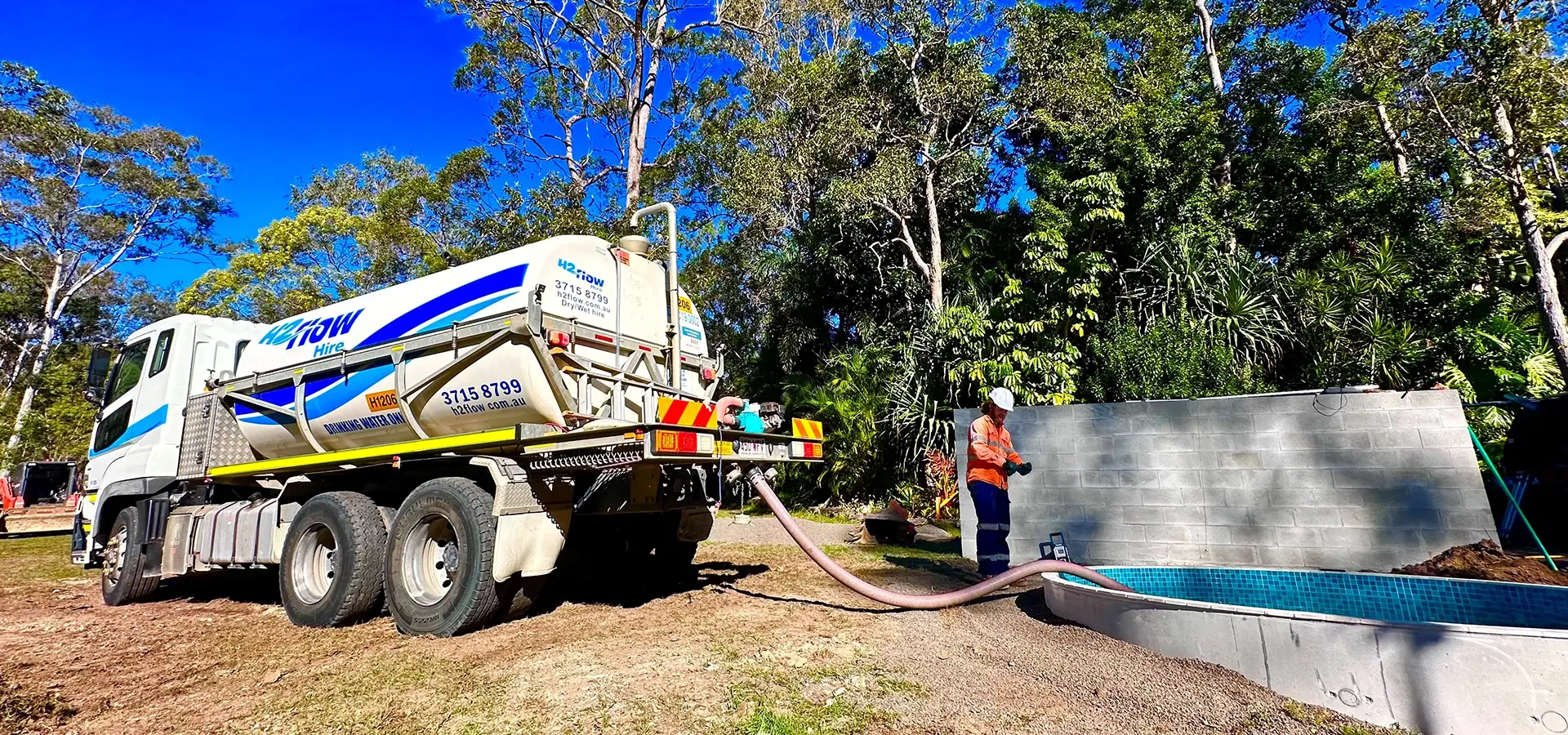 Pool Fast Fill Swimming Pool Water Delivery | Fast Pool Fills
